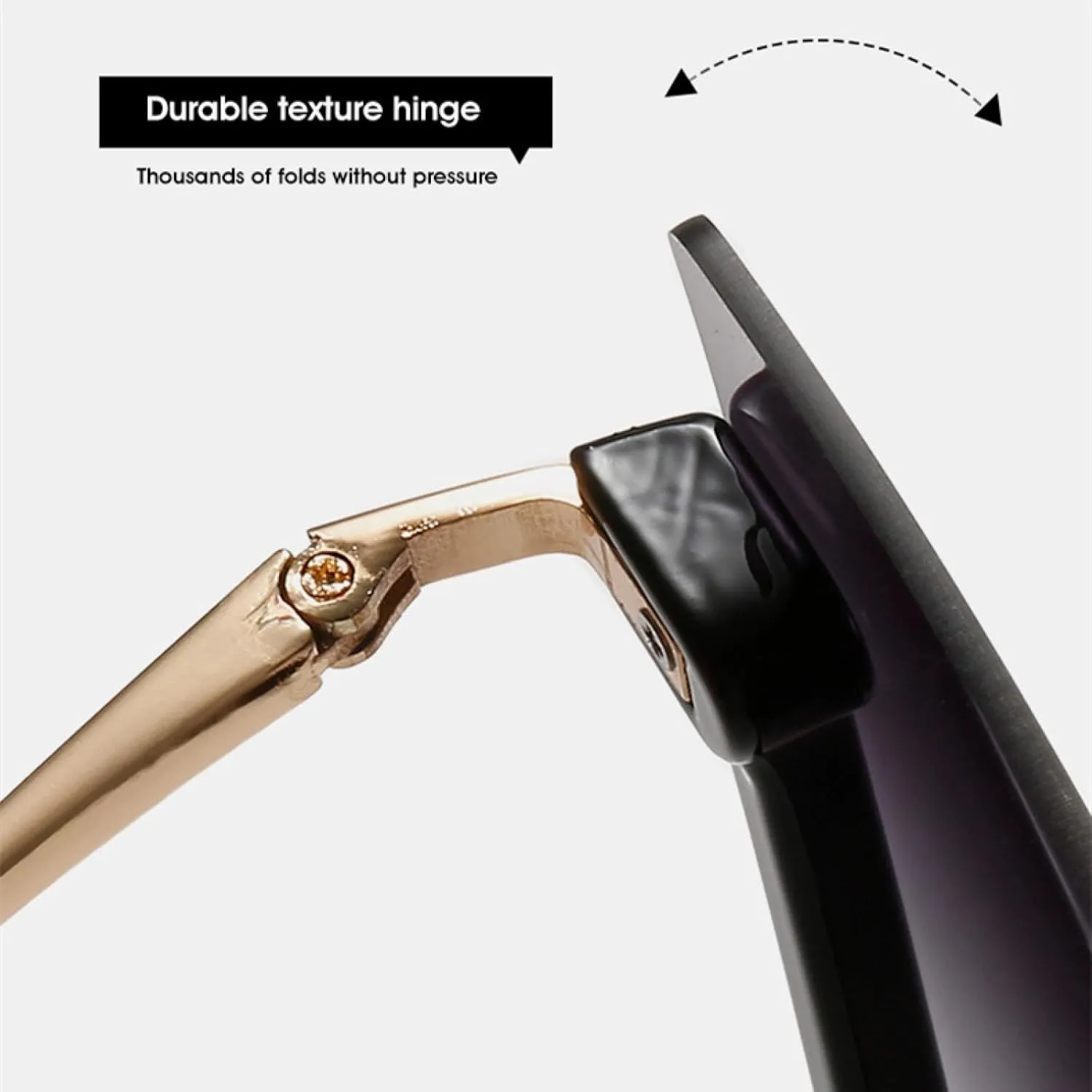 Vintage Half Frame Women Men Fashion Big Frame Sun Glasses Outdoors Driving Shades Uv400
