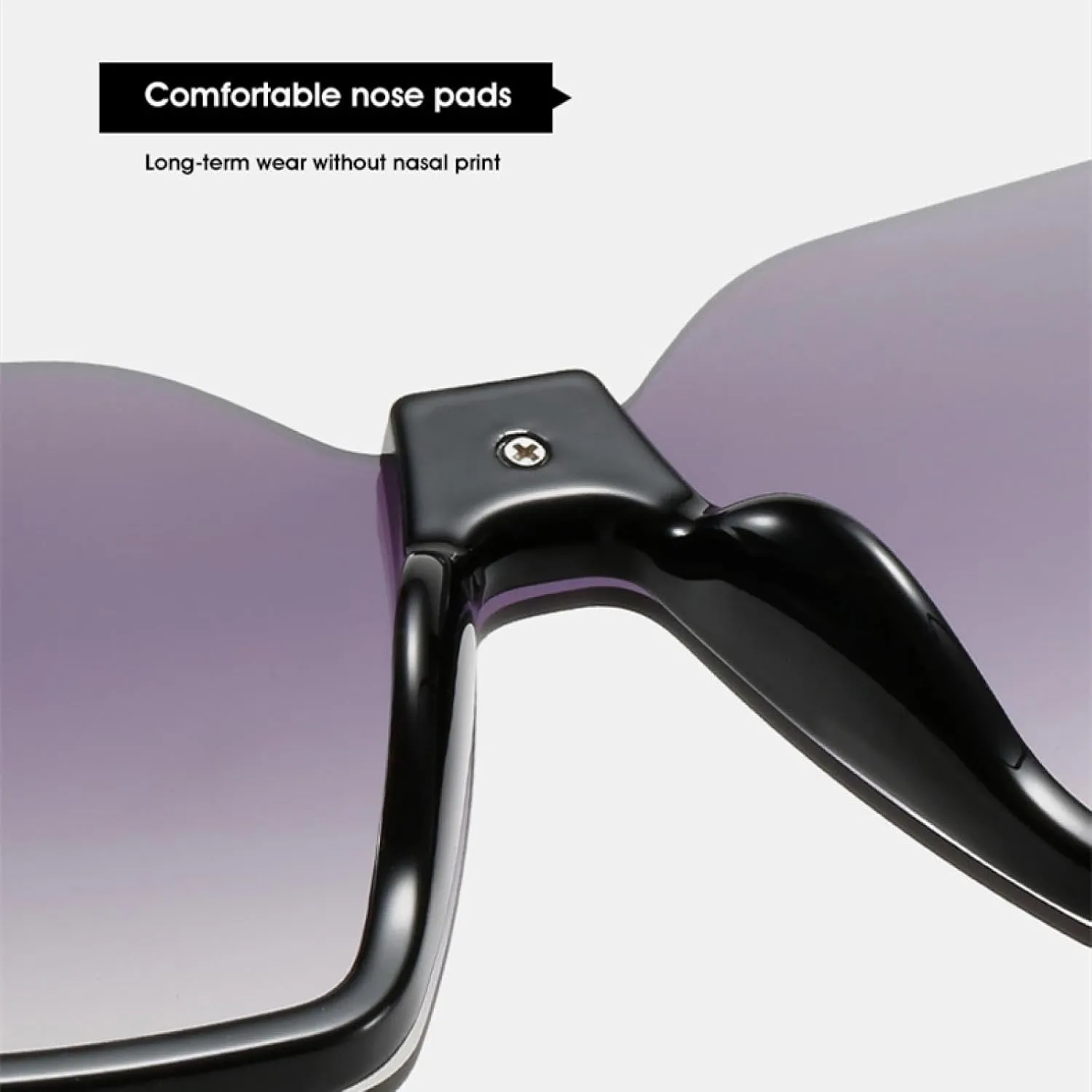 Vintage Half Frame Women Men Fashion Big Frame Sun Glasses Outdoors Driving Shades Uv400
