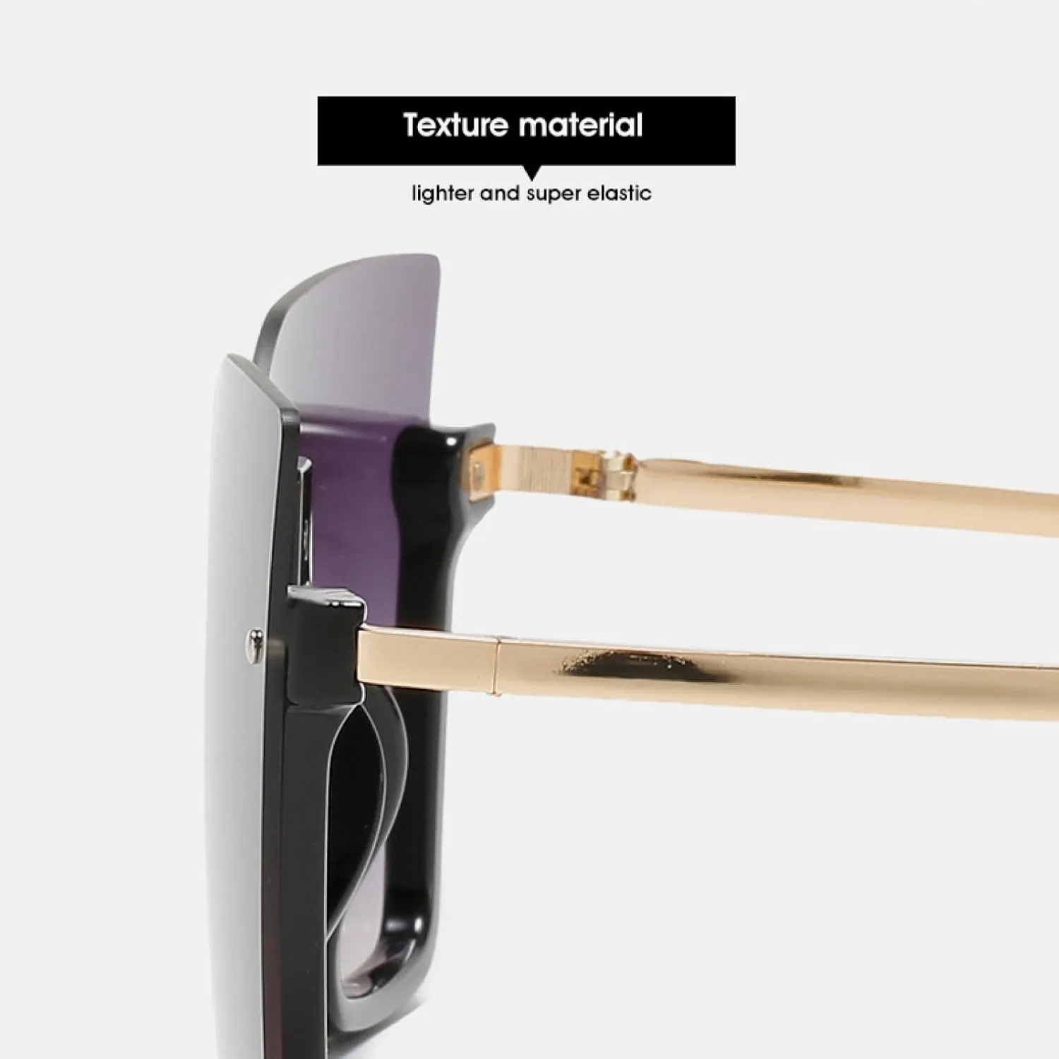 Vintage Half Frame Women Men Fashion Big Frame Sun Glasses Outdoors Driving Shades Uv400