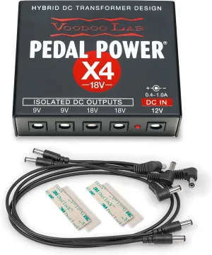 Voodoo Lab Pedal Power X4 18-Volt Expander Kit (PPX4EK-18V)
