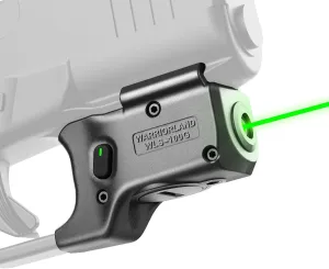 WARRIORLAND Green Laser Sight Tailored Fit G43X MOS / 48 MOS, Compact and Lightweight, Ambidextrous On/Off Switch & Power Indicator, WLS-100G