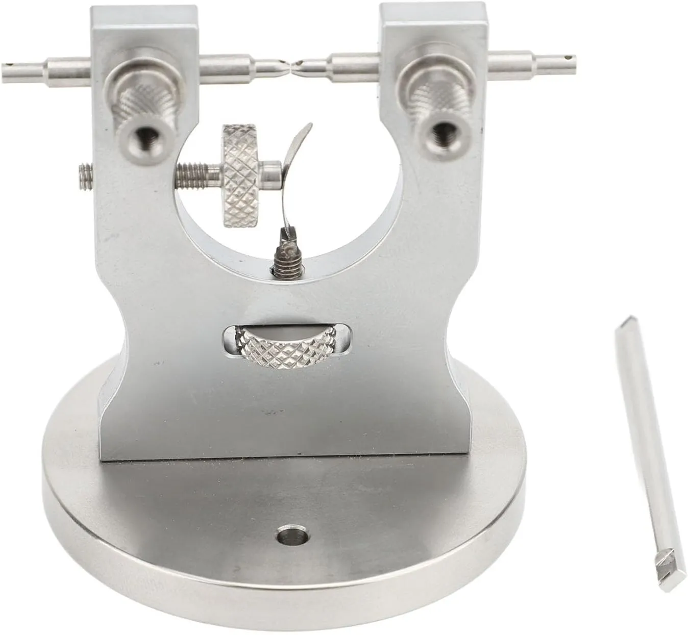 Watch Swing Wheel Calibration Tool for Movement Balance, Metal Repair Kit with Clamp, Ideal for Watchmakers and Technicians, Accuracy, Scratch