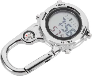 Watches Sturdy Pocket Watch Clip for Climbing Hanging Carabiner for Backpacking