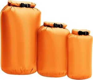 Waterproof Dry Bag 8L/40L/70L, 3-Pack Dry Sack, Lightweight Outdoor Dry Bags Travel Duffel Bags Roll Top Sack for Kayaking, Boating, Swimming, Camping, Hiking, Fishing