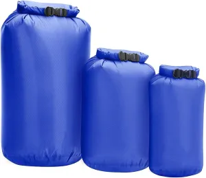 Waterproof Dry Bag 8L/40L/70L, 3-Pack Dry Sack, Lightweight Outdoor Dry Bags Travel Duffel Bags Roll Top Sack for Kayaking, Boating, Swimming, Camping, Hiking, Fishing