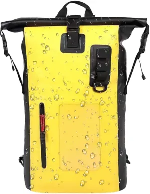 Waterproof Dry Bag - Dry Storage Bag, 66cm Storage Backpack - 30L PVC Coated Gear Pack with Shoulder Straps for Kayaking, Camping, Beach, and Boating, Perfect for Outdoor Travel and Water Adventures