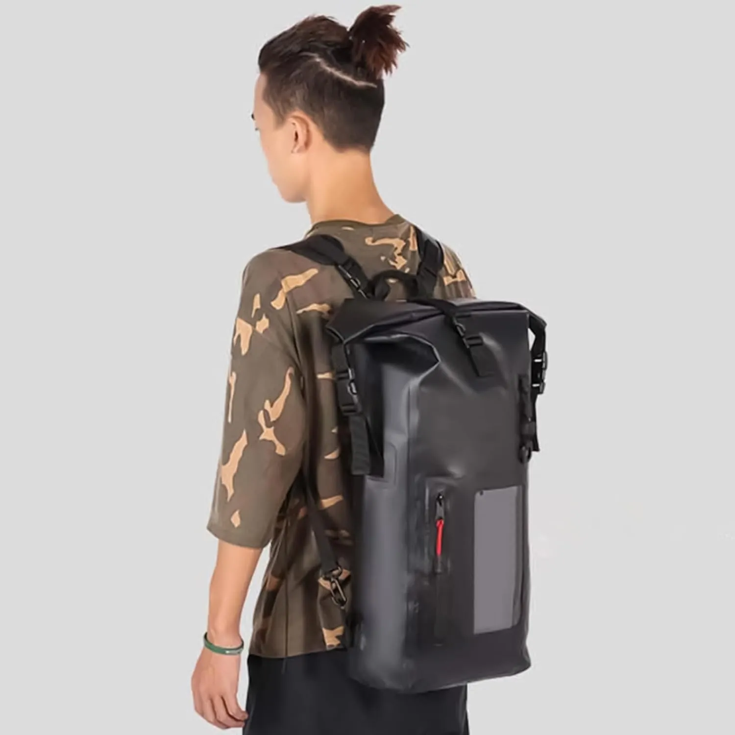 Waterproof Dry Bag - Dry Storage Bag, 66cm Storage Backpack - 30L PVC Coated Gear Pack with Shoulder Straps for Kayaking, Camping, Beach, and Boating, Perfect for Outdoor Travel and Water Adventures