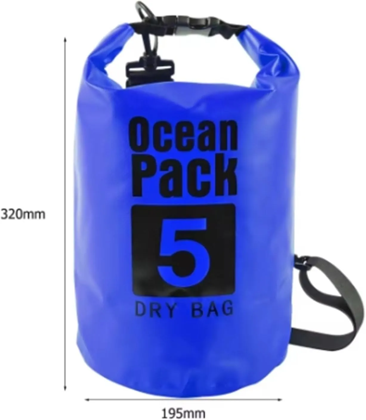 Waterproof Dry Bag Inflatable Open Swimming Buoy Tow Float Dry Bag with Waist Belt for Boating Rafting Swimming Bucket Water Sport Safety Bag for Swimming,Boating(Green-15L)