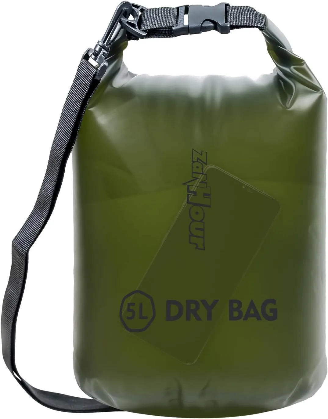 Waterproof Dry Bag - Roll Top Transparent Storage Bag,2L/5L/10L/20L,Suitable for Traveling, Swimming, Kayaking, Camping, Fishing, Rainy Day Trips