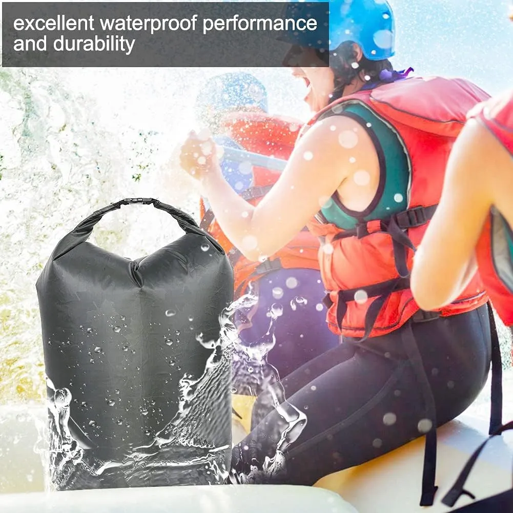 Waterproof Dry Bag, Roll Top Waterproof Backpack, Portable Outdoor Activities Waterproof Pouch for Travel, Swimming, Boating(70L)