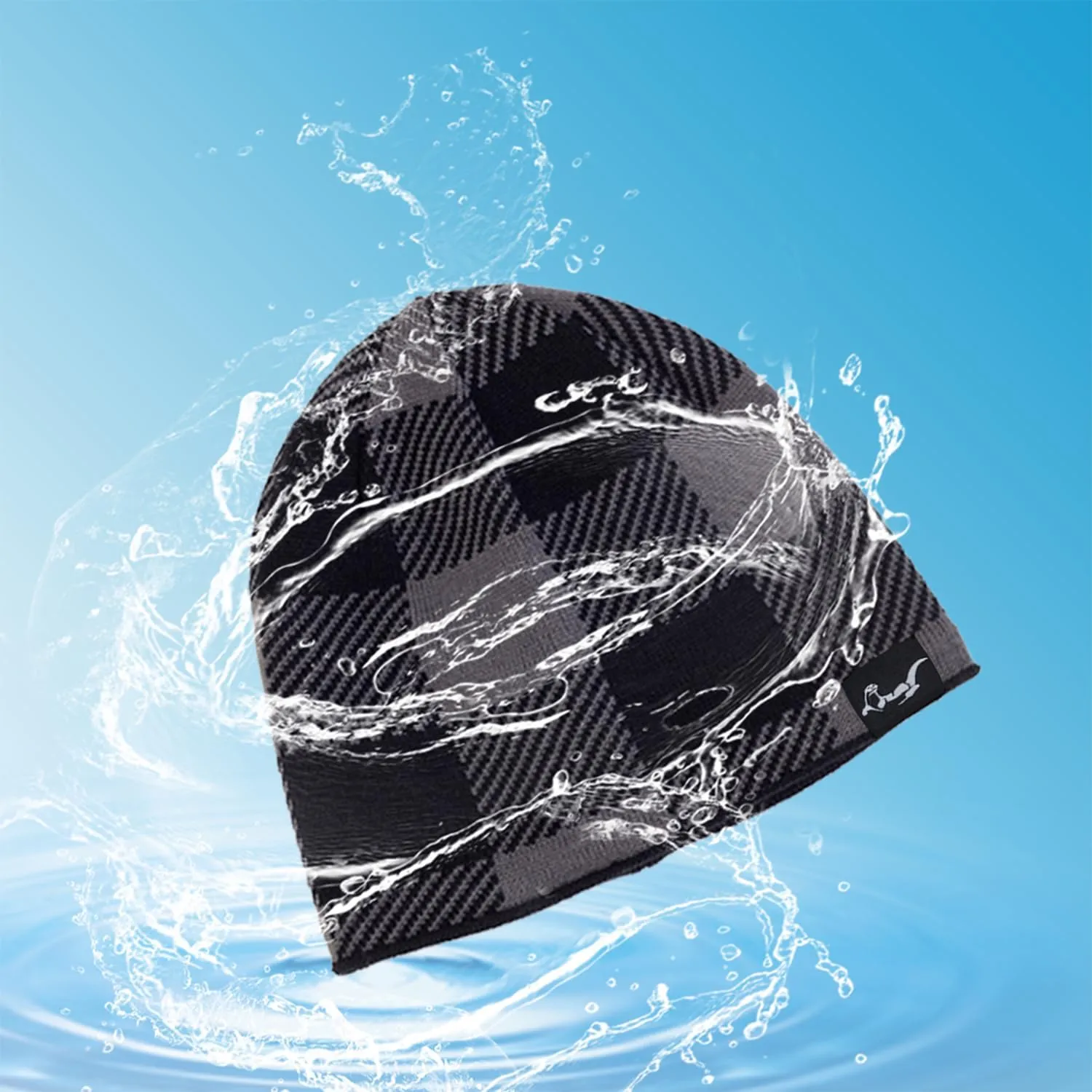 Waterproof, Windproof, Breathable Beanie Hat,Keep Your Head Warm and Completely Dry.