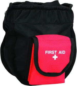 Weaver Leather Arborist Ditty/First Aid Bag , Black/Red