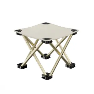 WESTTUNE Portable Folding Camping Stool – Lightweight Collapsible Seat for Hiking, Fishing & Travel