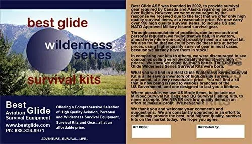 Wilderness Survivor Survival Kit