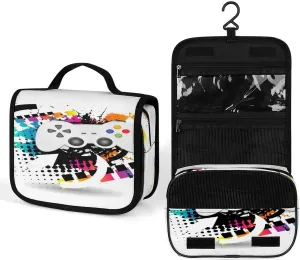 Women Hanging Toiletry Wash bag, Travel Cosmetic Storage Case Organizer