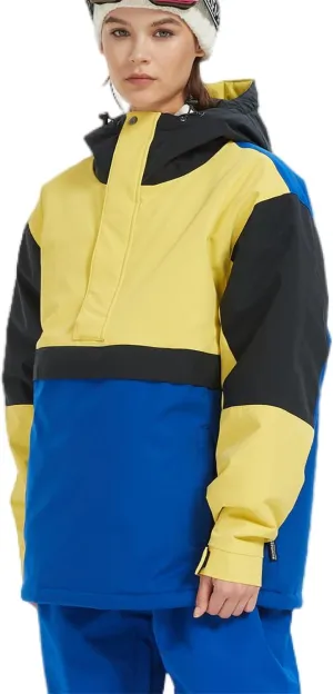 Womens Waterproof Ski Jacket Warm Winter Snow Coat Windbreaker Hooded Thick Snowboard Jacket