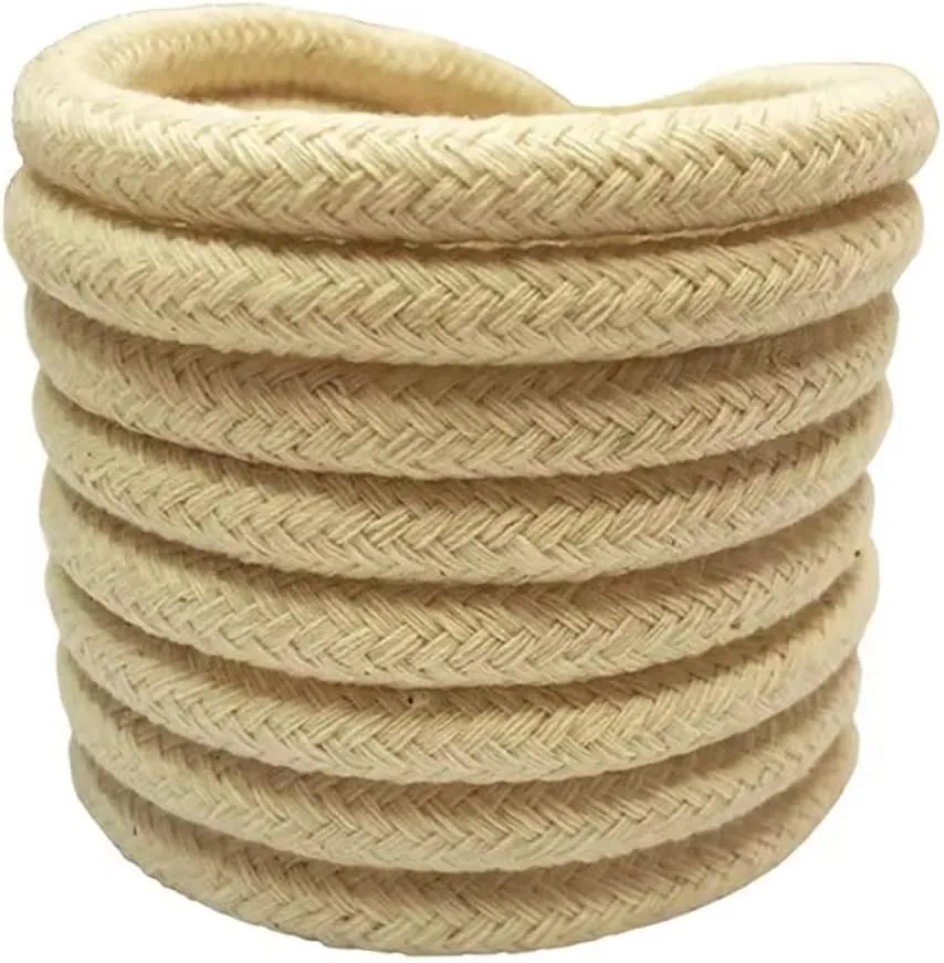 Wrench Rope Lighter Wicks Fire Starter Cord Emergency Wilderness Survival Rope Replacement for Rope/Shepherds Lighter 10M(393.7In)