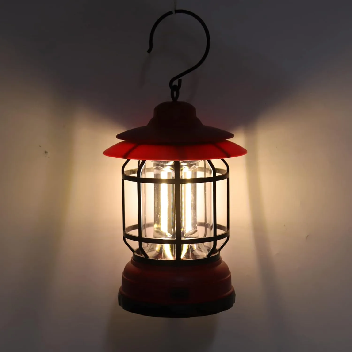 XPSSJMU Hanging Camping Lantern Outdoors Emergency Portable Lanterns, Retro Tent Lights for Camping