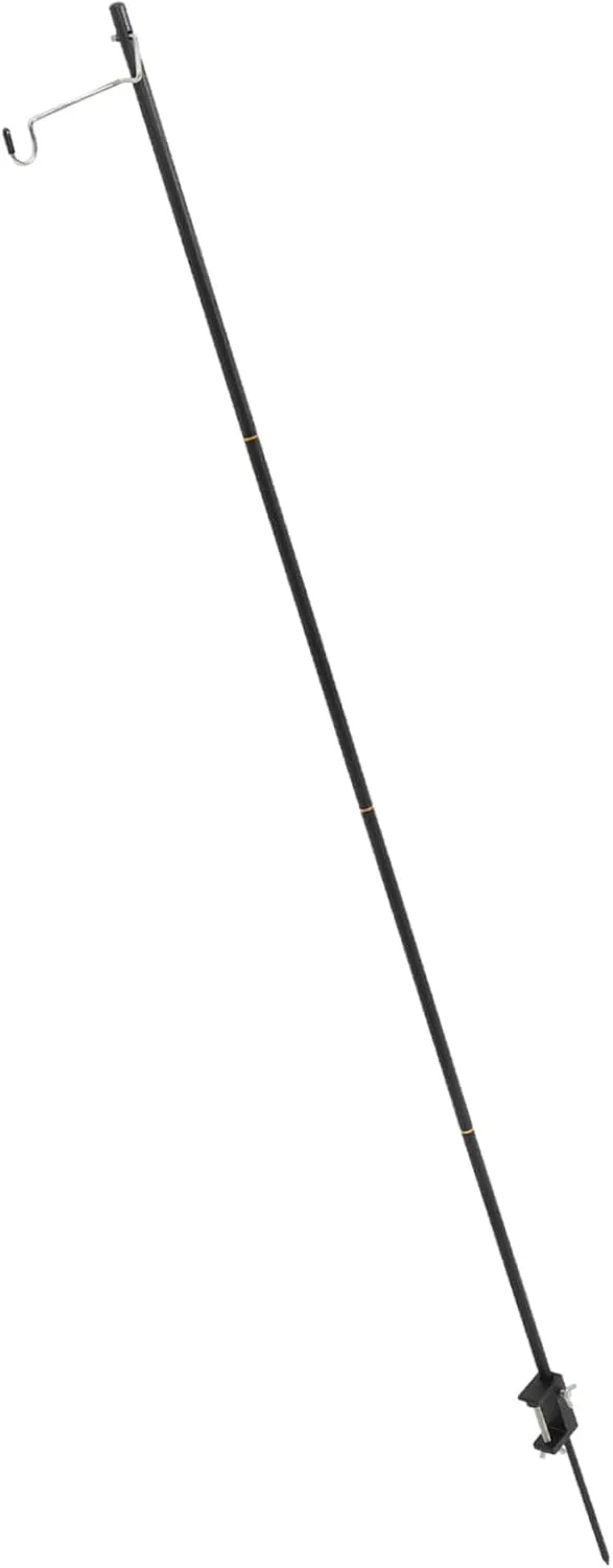 YARNOW Adjustable Outdoor Light Bracket Portable Camping Lantern Pole Aluminum Alloy Light Holder for Hiking Picnic