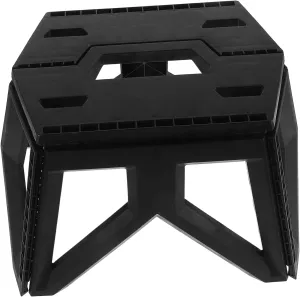 YARNOW Camping Stool Storage Foldable Portable Lightweight Multiuse Stool for Outdoor Camping Fishing