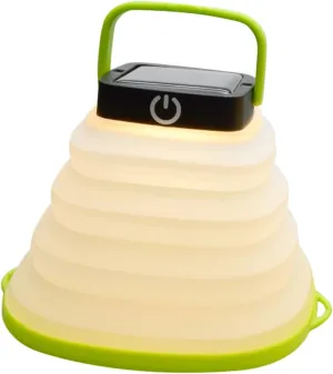 YARNOW Folding Tent Lamp USB Rechargeable Led Camping Lantern Portable Solar Light for Outdoor Activities Design for for Camping Hiking and Emergency Use