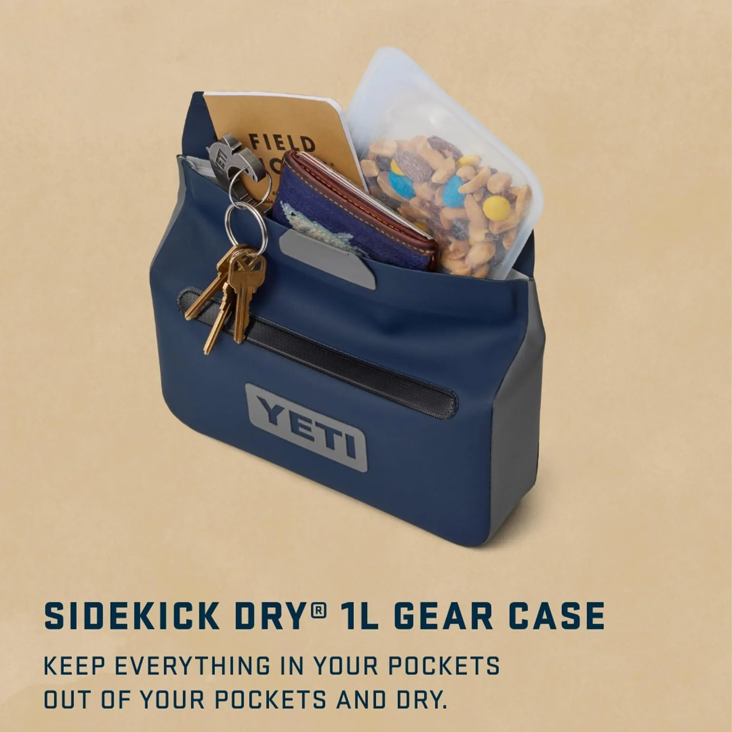 YETI Sidekick Dry Waterproof Gear Case and Bag Accessory