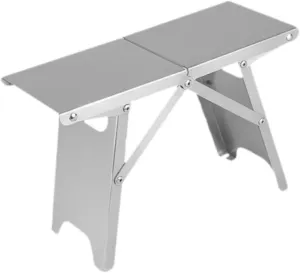 Yiju Stainless Steel Folding Camping Table Outdoor Chair Camp,Stool Fishing Chair Picnic Table Compact for Backyards Hiking Picnic