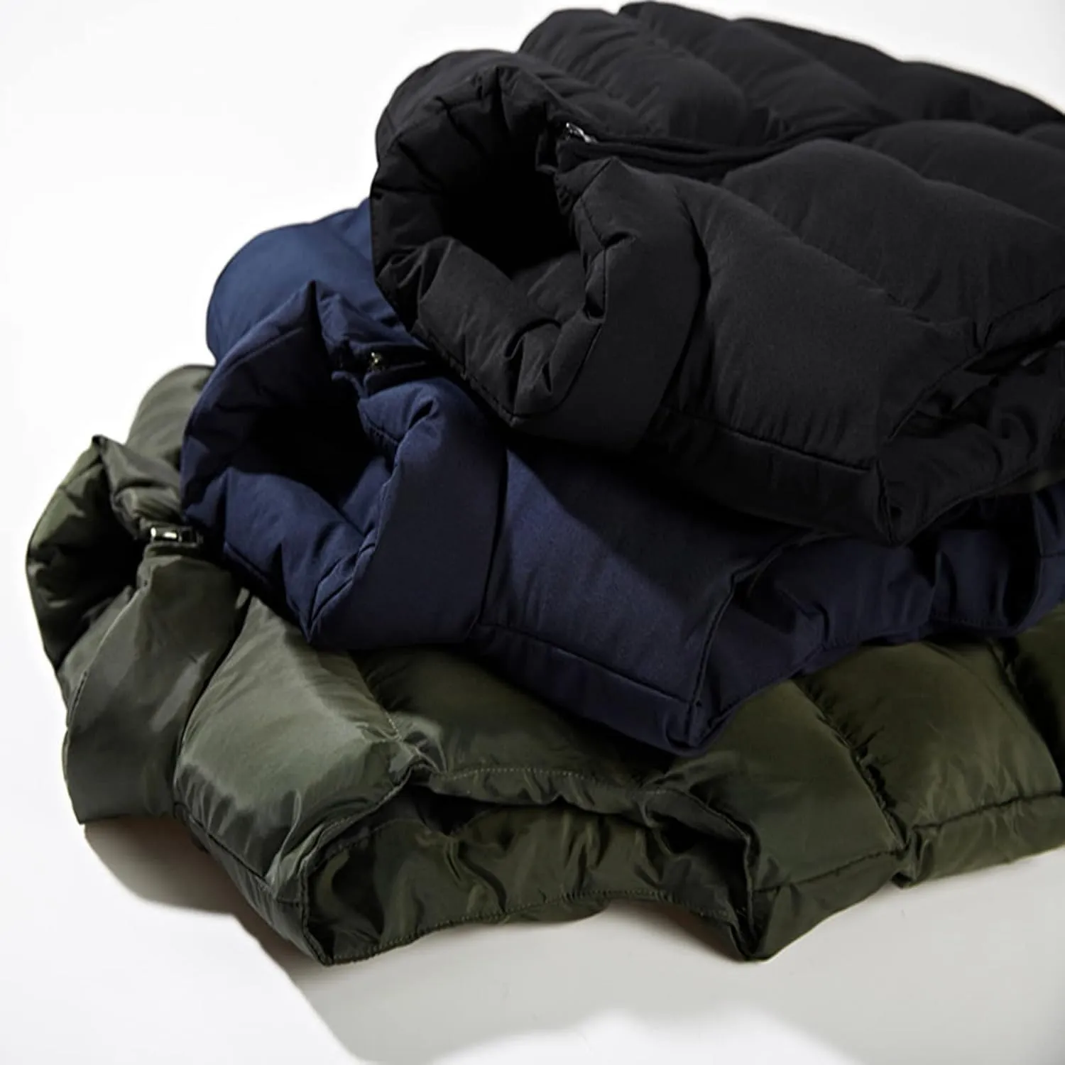 Ymosrh Mens Jackets Fashion Men's Autumn/Winter Solid Colour Warm Down Cotton Zip Vest Winter Coats for Men