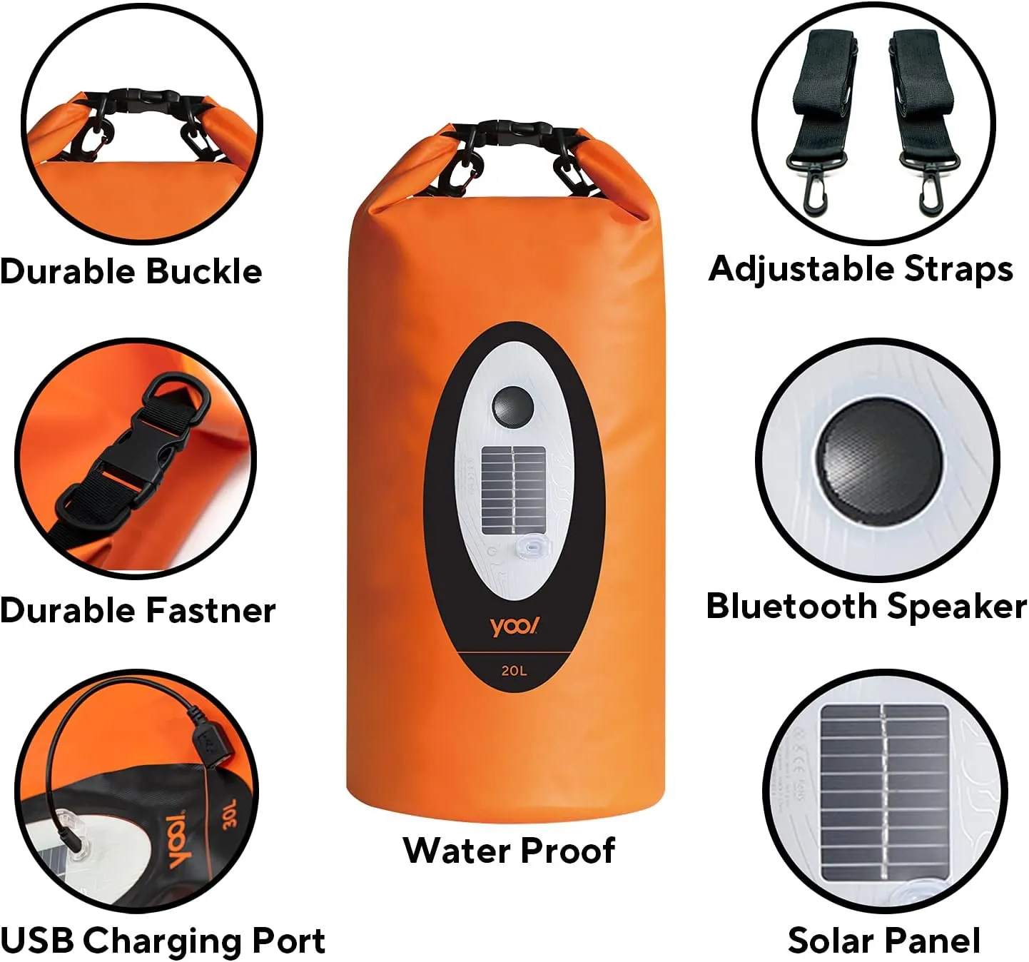 Yool Power Speaker Dry Bag