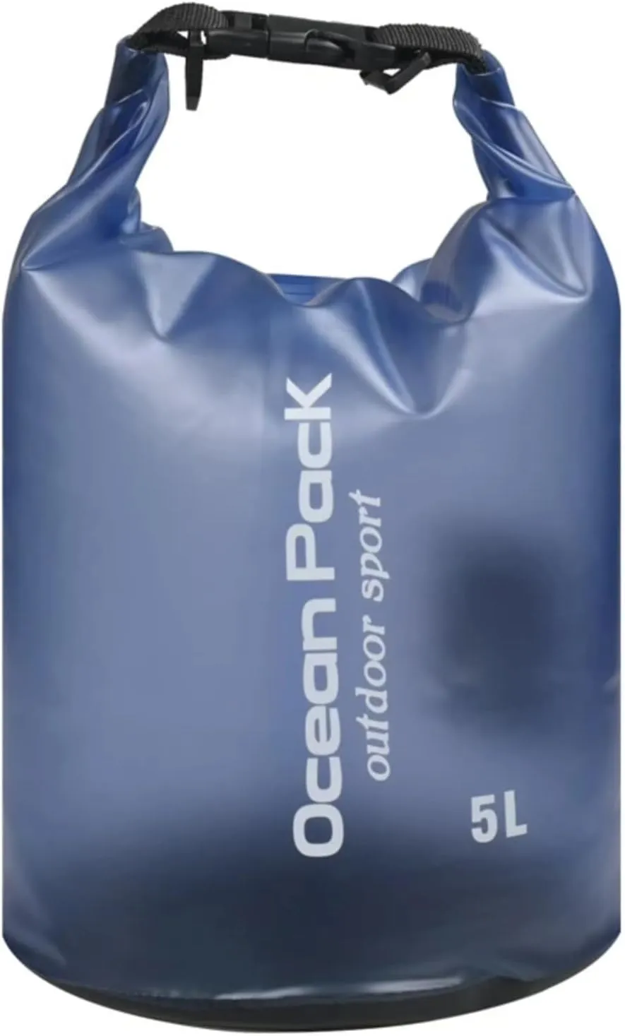 YOUGLE 5L Beach Essentials Dry Bag Waterproof Women Men Roll Top Waterproof Backpack Sack Keeps Gear Dry for Kayaking Rafting Boating Swimming Camping Hiking Beach Fishing (Blue)