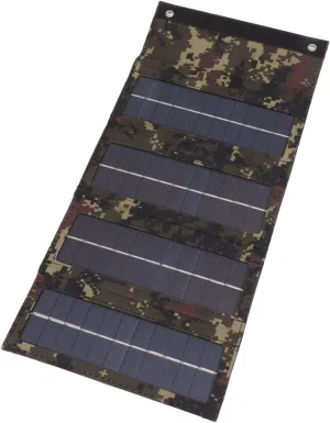 Yunir Portable Solar Panel, 40W 4 Fold Solar Panel Folding Bag with USB Charging Port, for Hiking, Monocrystalline Solar Charger for Camping, RV Roof Tent, Motorcycle Tail Bag