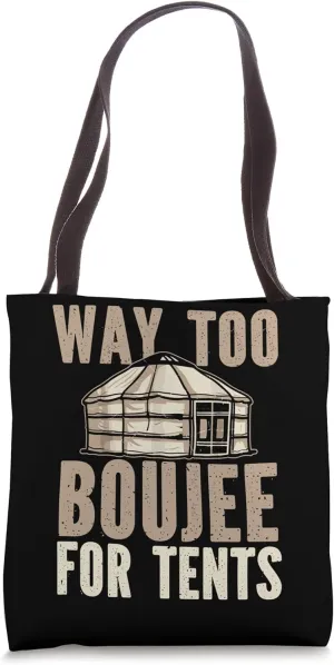 Yurt Dweller Tote Bag